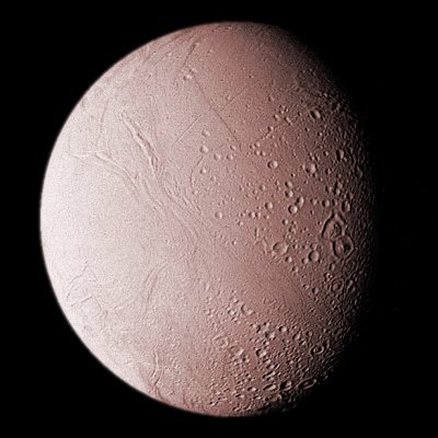 Enceladus, mne till Saturnus