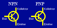 Transistor, NPN, PNP